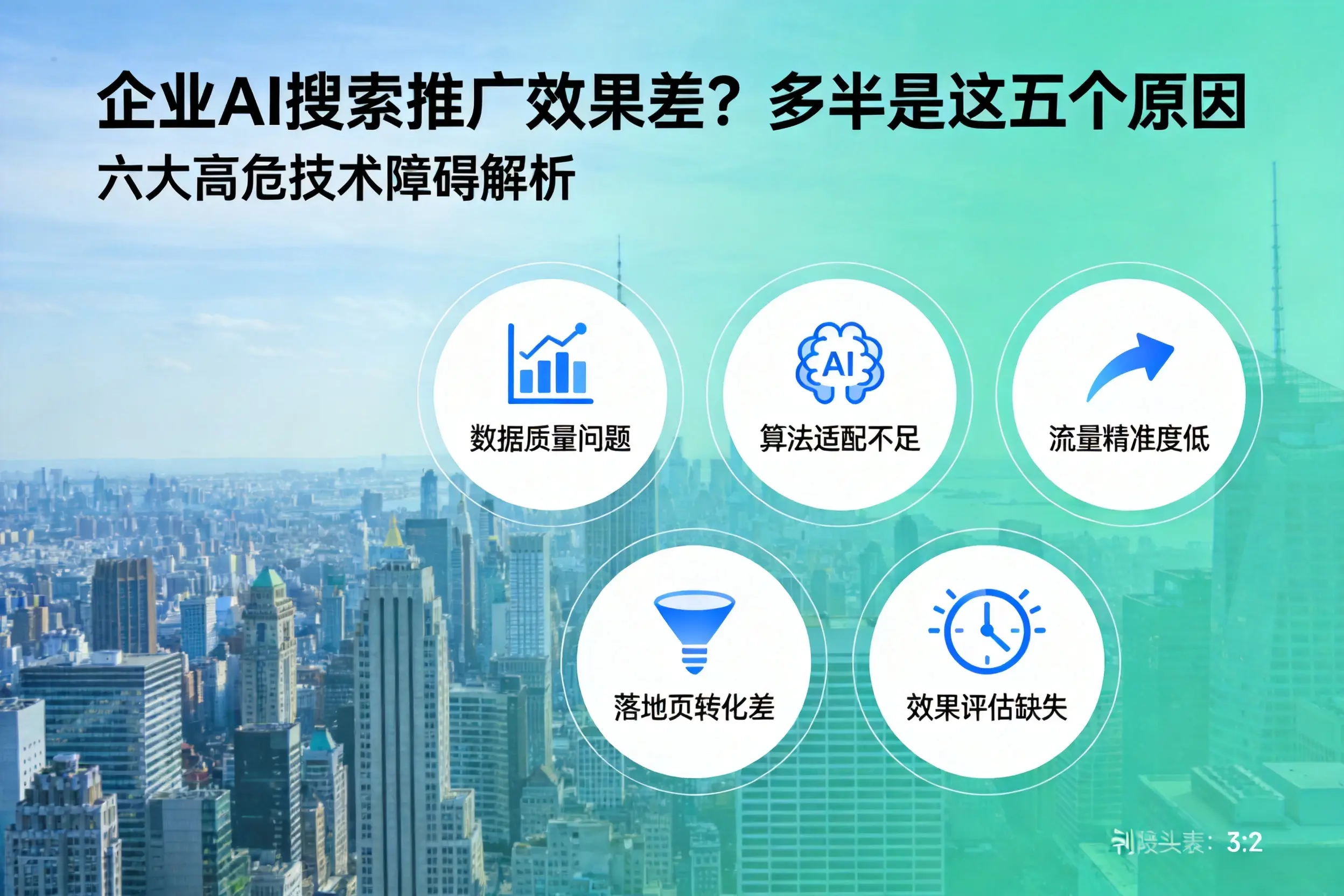 留坝企业AI搜索推广效果差？多半是这五个原因